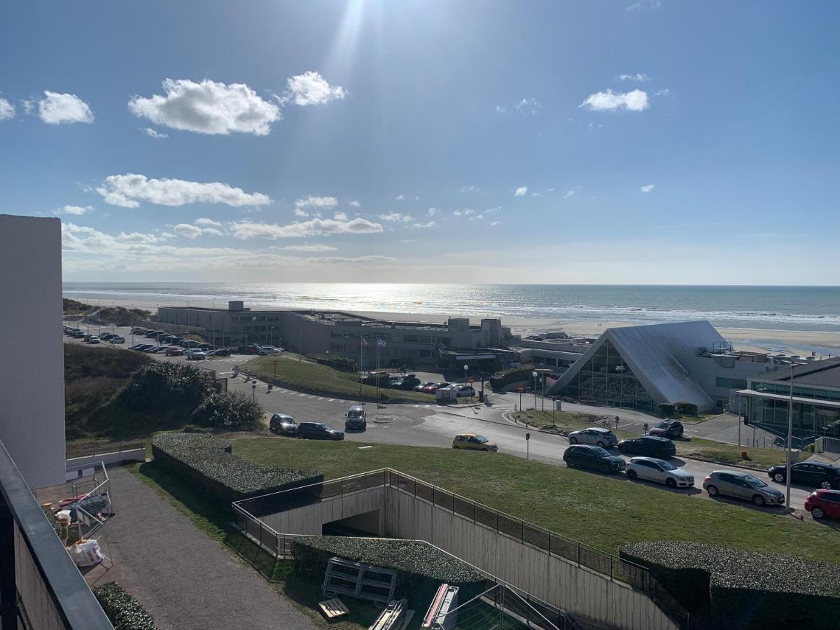 Appt Traversant Vu Mer Et Dunes Avec Garage Le Touquet Zewnętrze zdjęcie