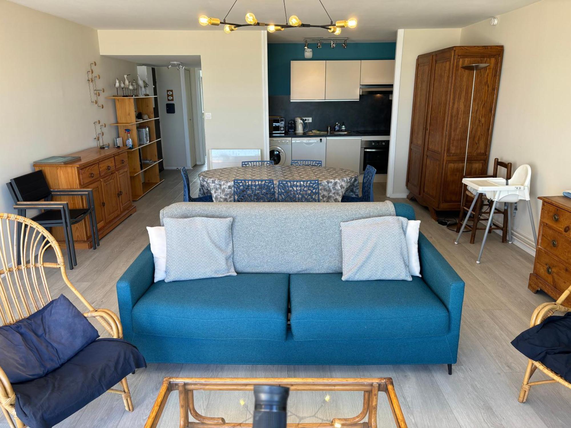 Appt Traversant Vu Mer Et Dunes Avec Garage Le Touquet Zewnętrze zdjęcie