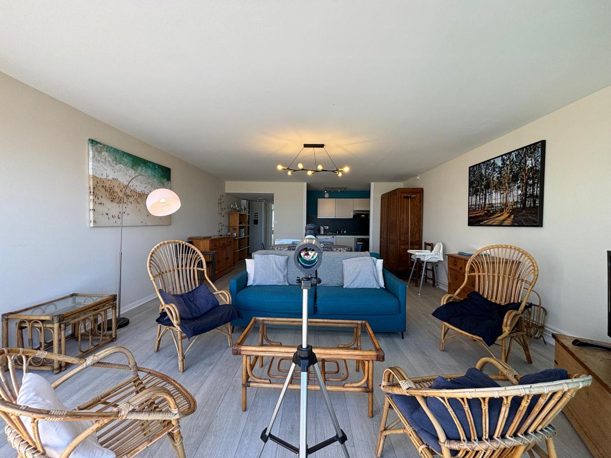 Appt Traversant Vu Mer Et Dunes Avec Garage Le Touquet Zewnętrze zdjęcie
